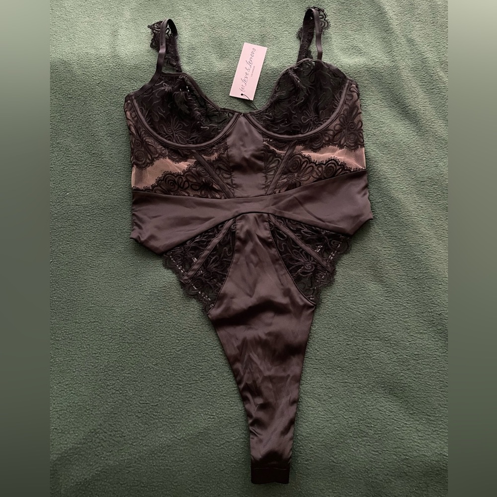 For Love and Lemons Soutache Embroidered Bodysuit - Picture 2 of 16